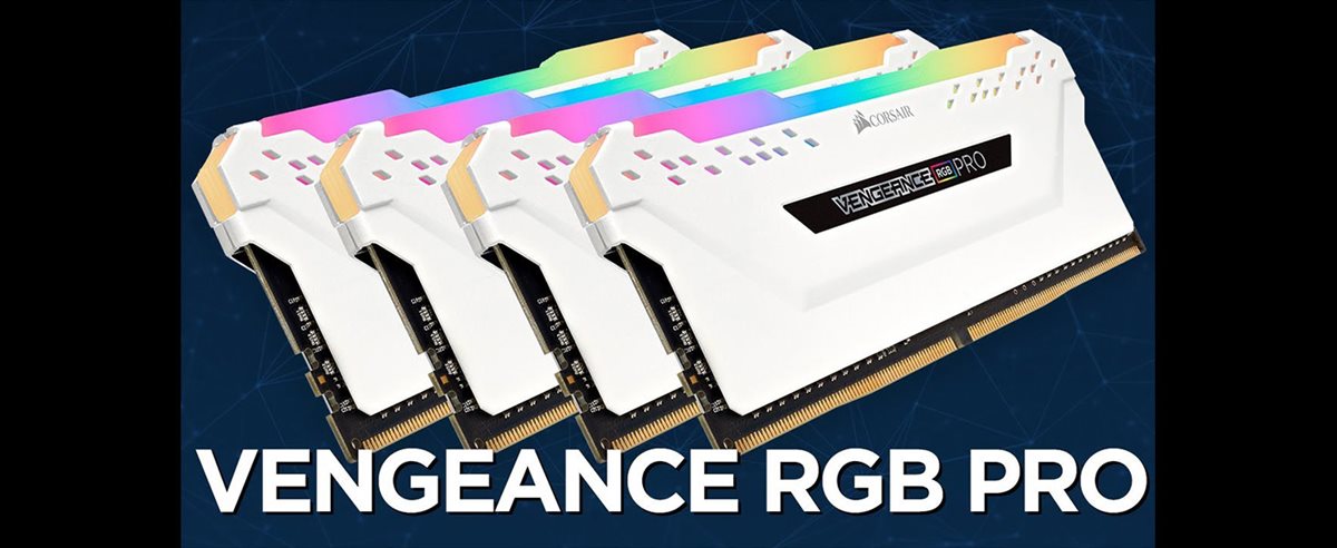 CORSAIR Vengeance RGB Pro 32GB (2 x 16GB) 288-Pin PC RAM DDR4 3200