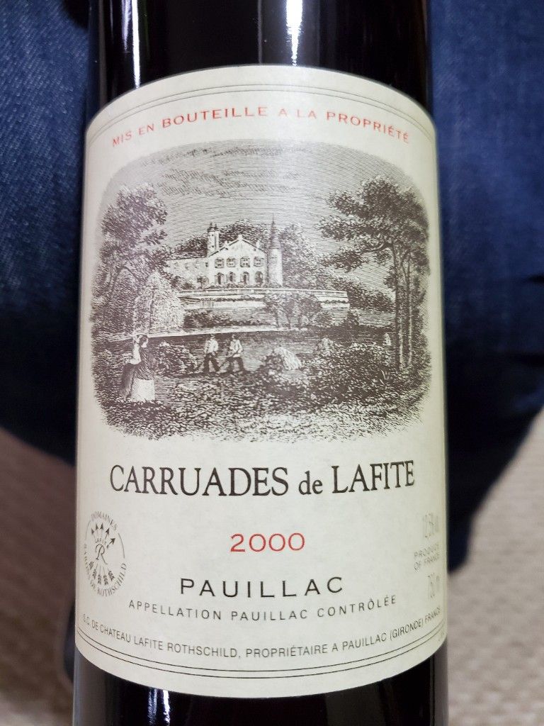 2000 Château Lafite Rothschild Carruades de Lafite - CellarTracker