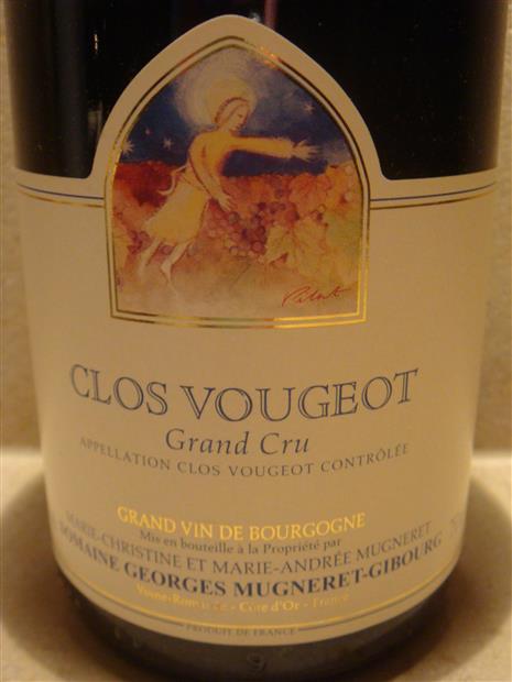 2013 Domaine Georges Mugneret-Gibourg Clos Vougeot - CellarTracker