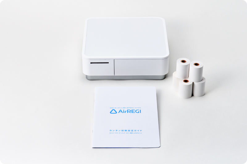 レシートプリンター内蔵キャッシュドロア mPOP | POSレジならAirレジ