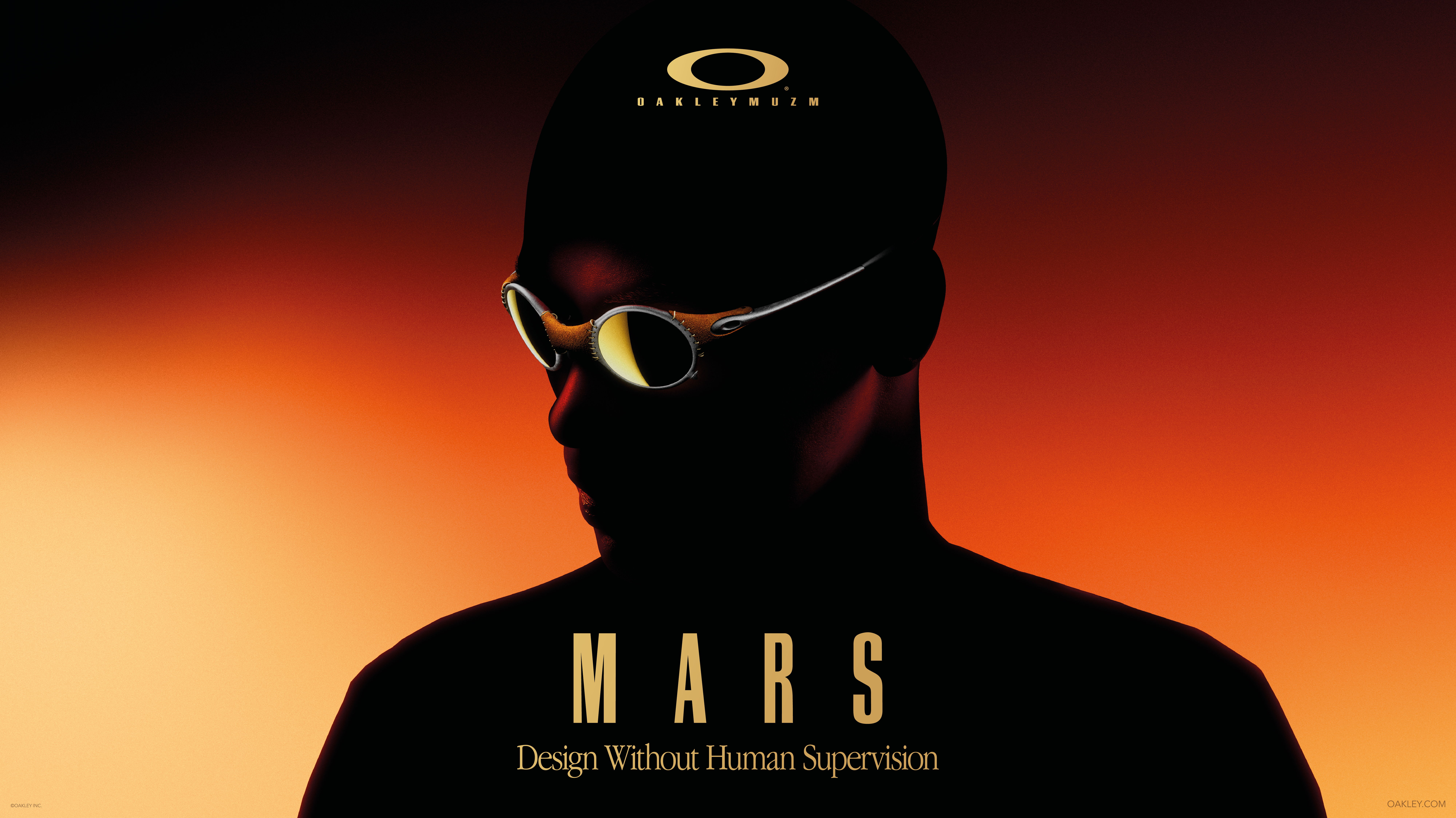 人類の監督なく生み出されたデザイン：オークリー、MARS X-METAL
