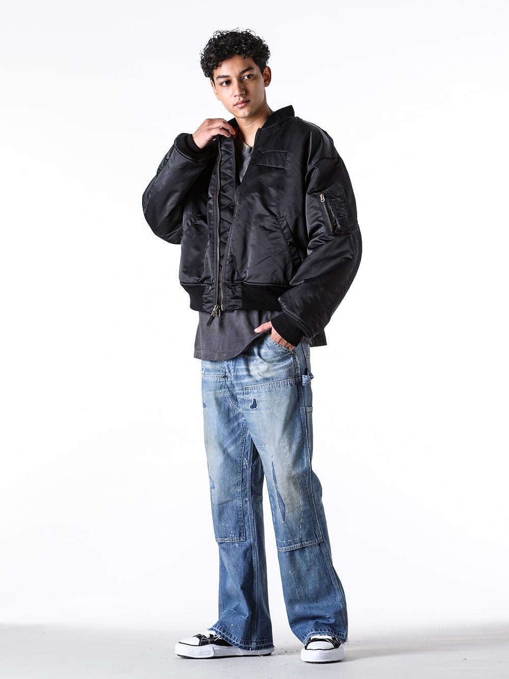 SAINT Mxxxxxx 2024-25AW 冬のMA-1ジャケットスタイリング -FASCINATE