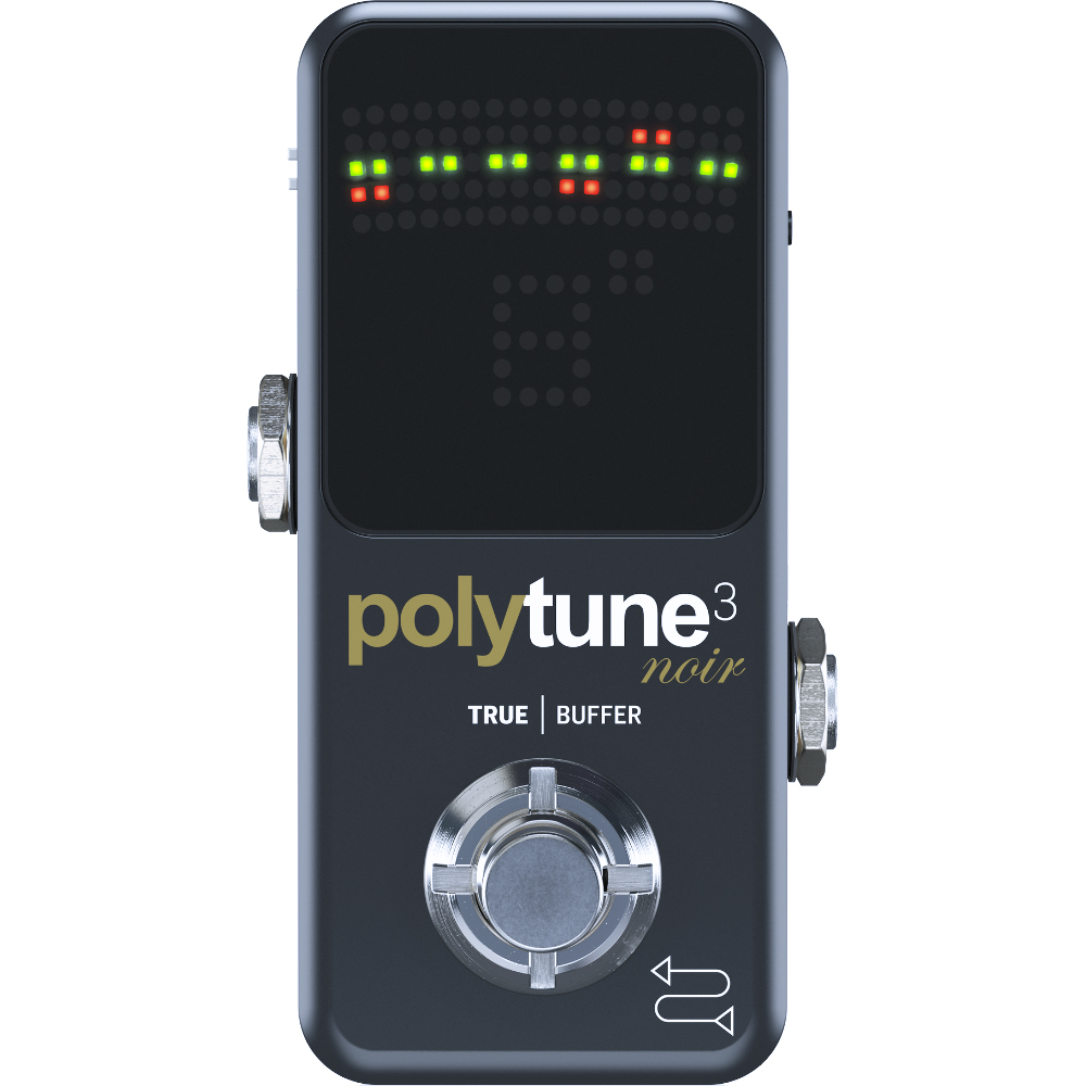 Pedal Afinador Tc Electronic Polytune 3 Mini Noir Bonafide