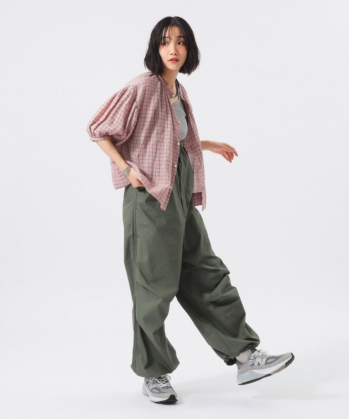 BEAMS BOY（ビームス ボーイ）US ARMY オーバー パンツ（パンツ