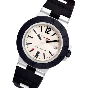 Pre-owned Bvlgari Aluminium al38ta aluminum 38mm auto watch