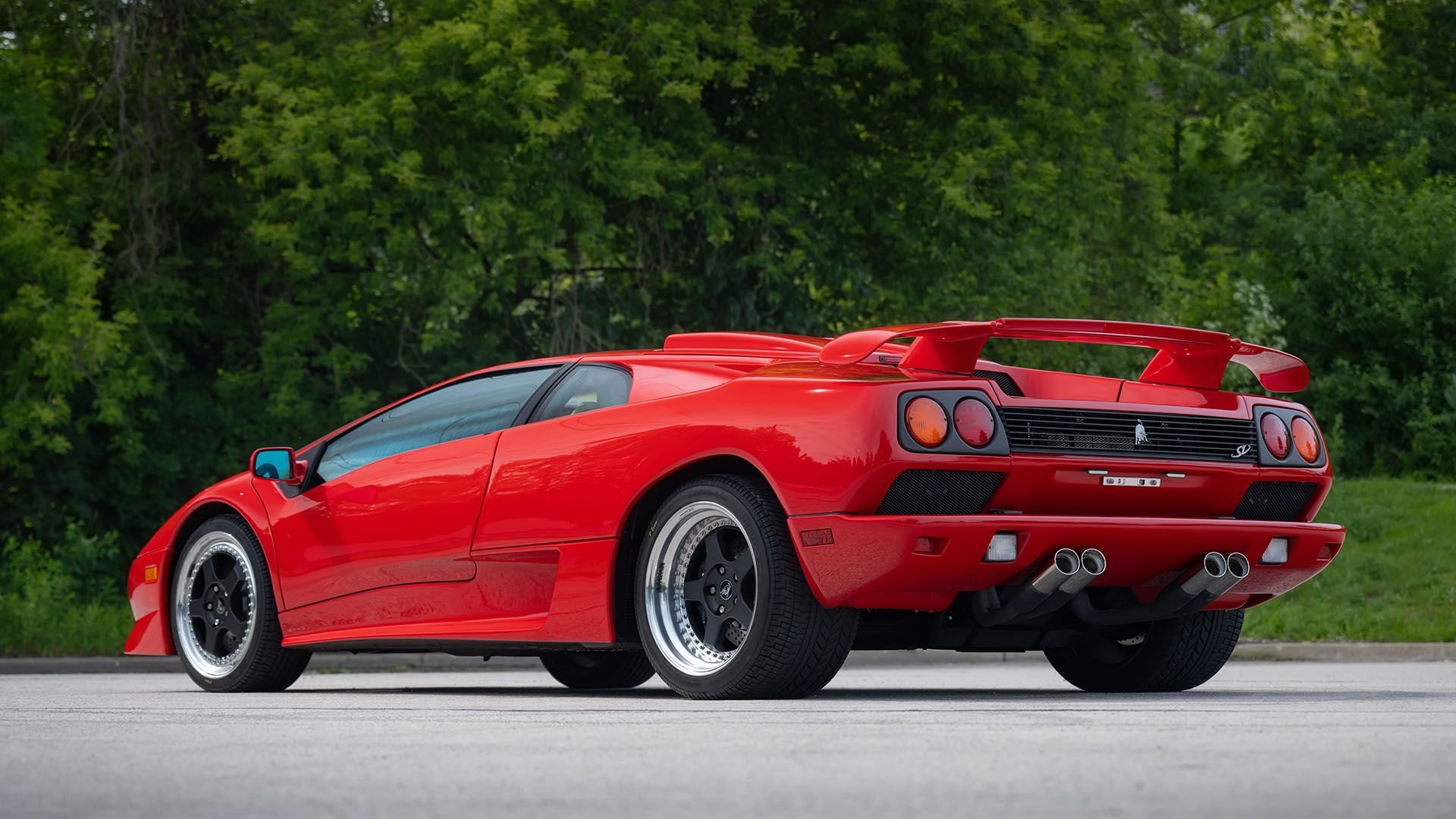飯倉片町S/R掲示現物Lamborghini Diablo SV パネル1999 飯倉片町S/R
