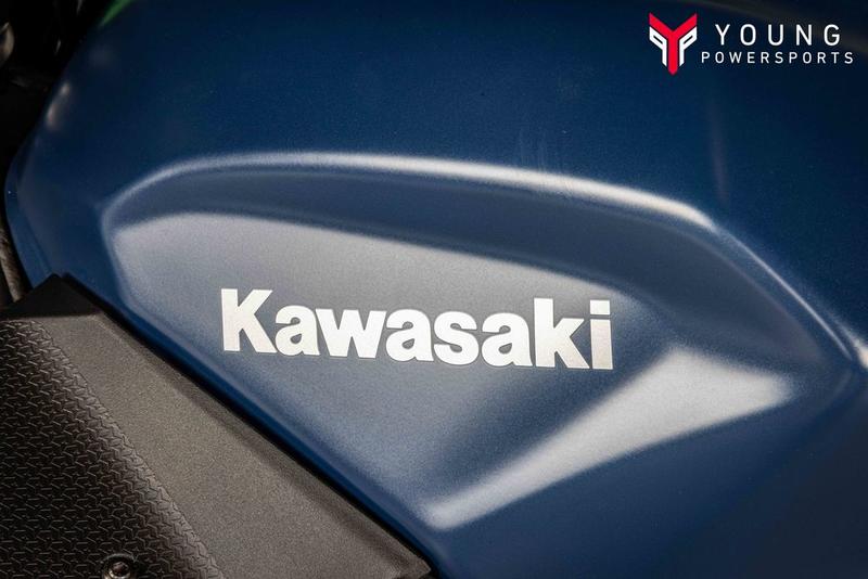 2026 Kawasaki Ninja® 500 ABS Metallic Matte Twilight Blue | Young