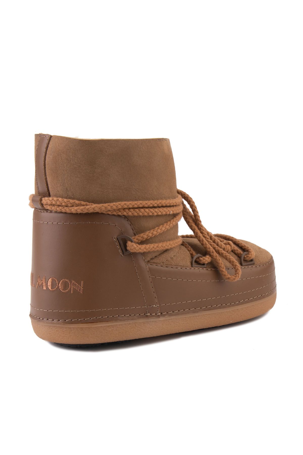 Cool Moon Genuine Sheepskin Women Snow Boots 251001 Ginger