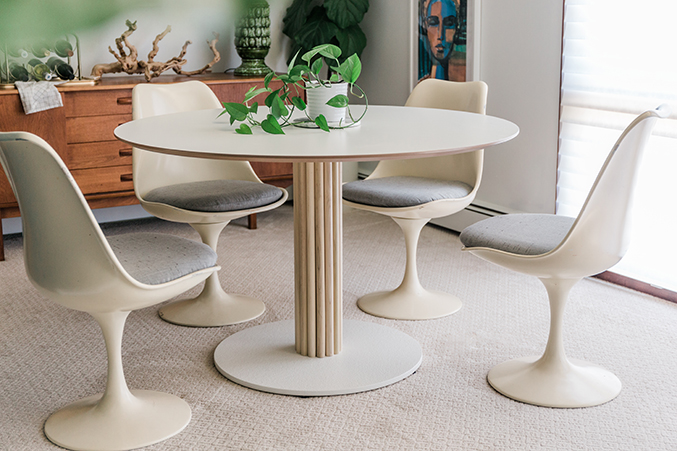 How to Upgrade Your IKEA BILLSTA Table - Dream Green DIY