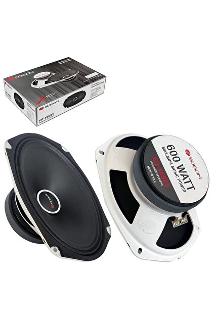 Edison ED-X6925 Oto Midrange Oval 6X9 İnç 600W Maksimum 150W RMS 2