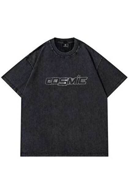 Trendiz Unisex idi Nahui Yıkamalı Tshirt Antrasit - Fiyatı, Yorumları