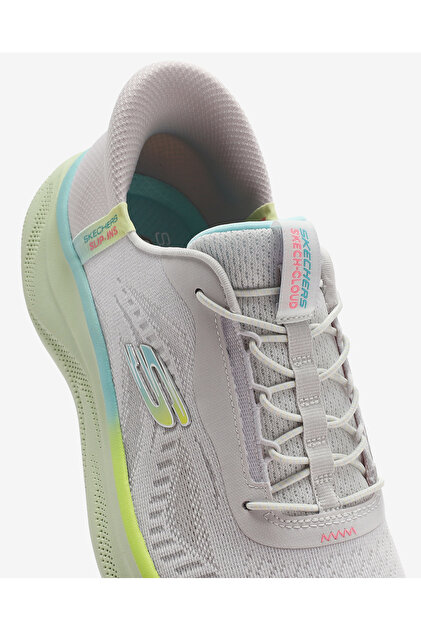 Skechers SKECH CLOUD-PERFECTLY PLUSH Kadın Açık Gri/Çok Renkli