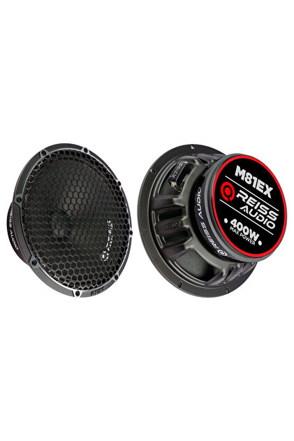 Reiss Rs-M81ex Çifti 800wat -400w Rms En Iyisini Isteyenlere 20 Cm