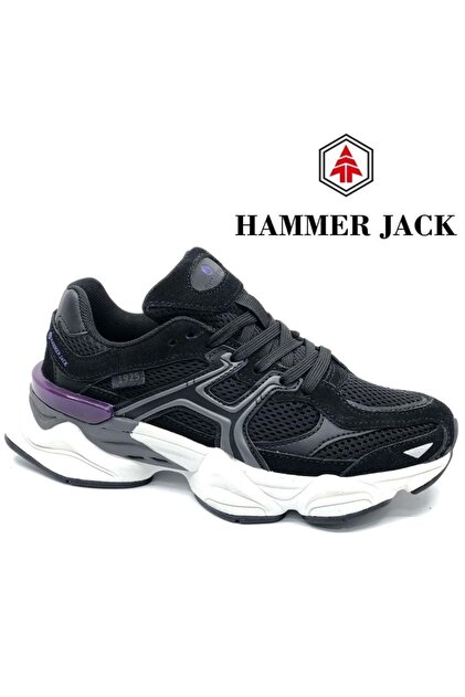 Hammer Jack 101-25009-Z Rene 9060 Unisex Spor Ayakkabı SİYAH