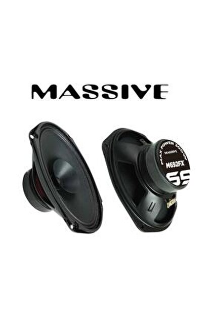Massive Ms-M692FX Deprem Serisi Oval 6x9 Oto Midrange Hoparlör