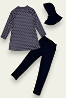 My Kids Wear Kız Çocuk Tesettür Mayo Takımı 7-16 Yaş 11459