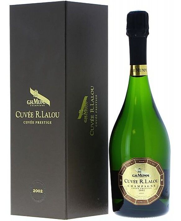 Mumm Cuvée R.Lalou 2002 gift box Champagne for Sale