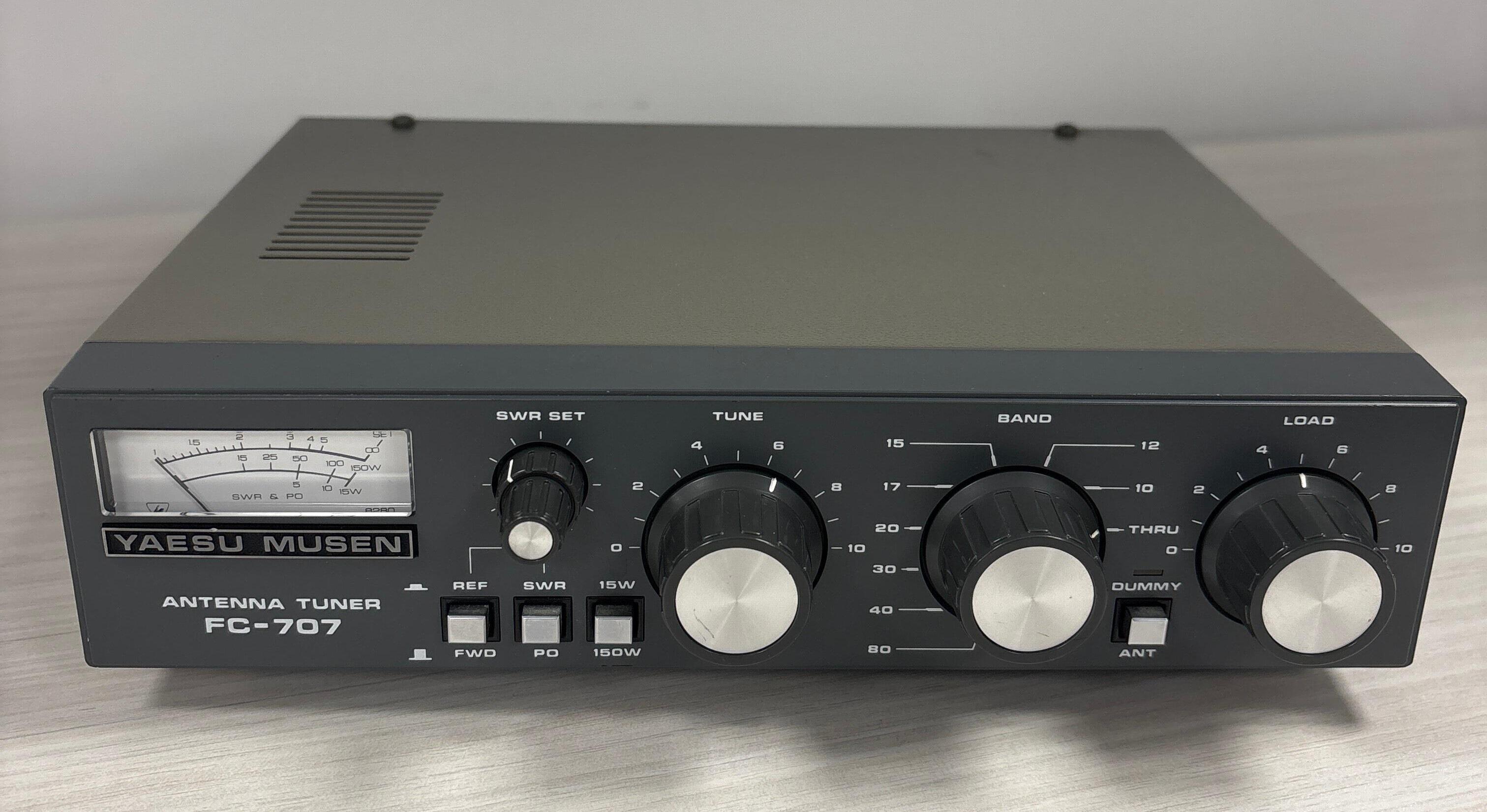 Second Hand Yaesu FC-707 is a highly regarded antenna tuner