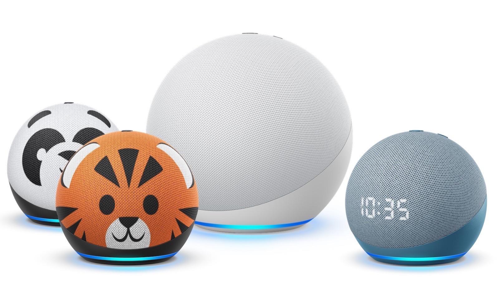 Amazon Introduces Echo & Echo Dot Spherical Smart Speakers (4th