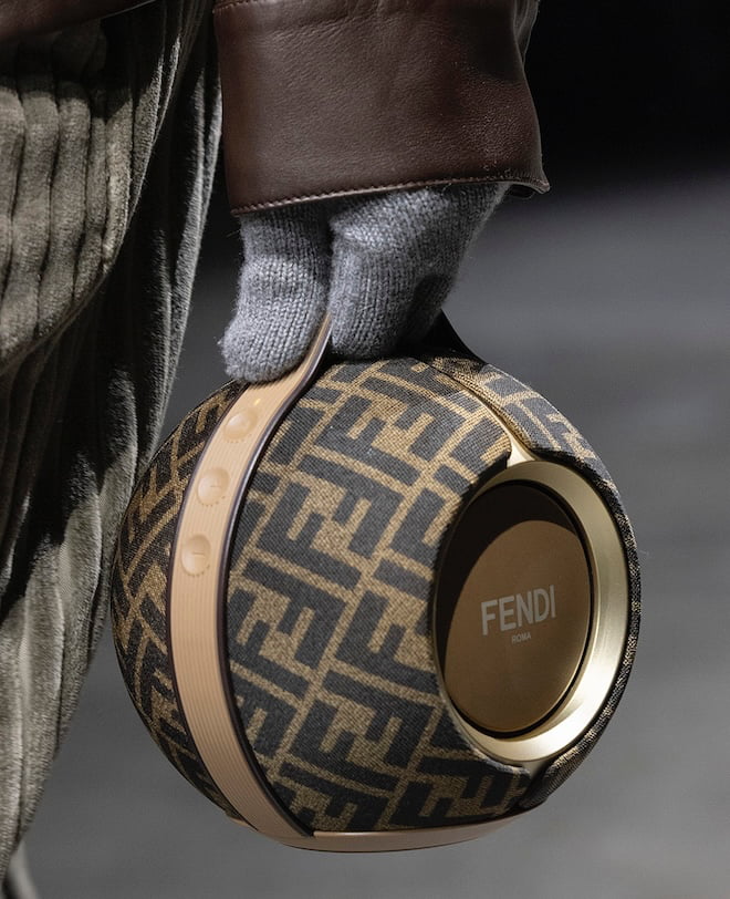 Fendi's Devialet Mania Portable Wireless Speaker Takes a Walk on
