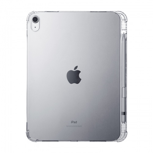 訳あり 新品】iPad10.9インチ クリアカバー(Apple Pencil収納ポケット