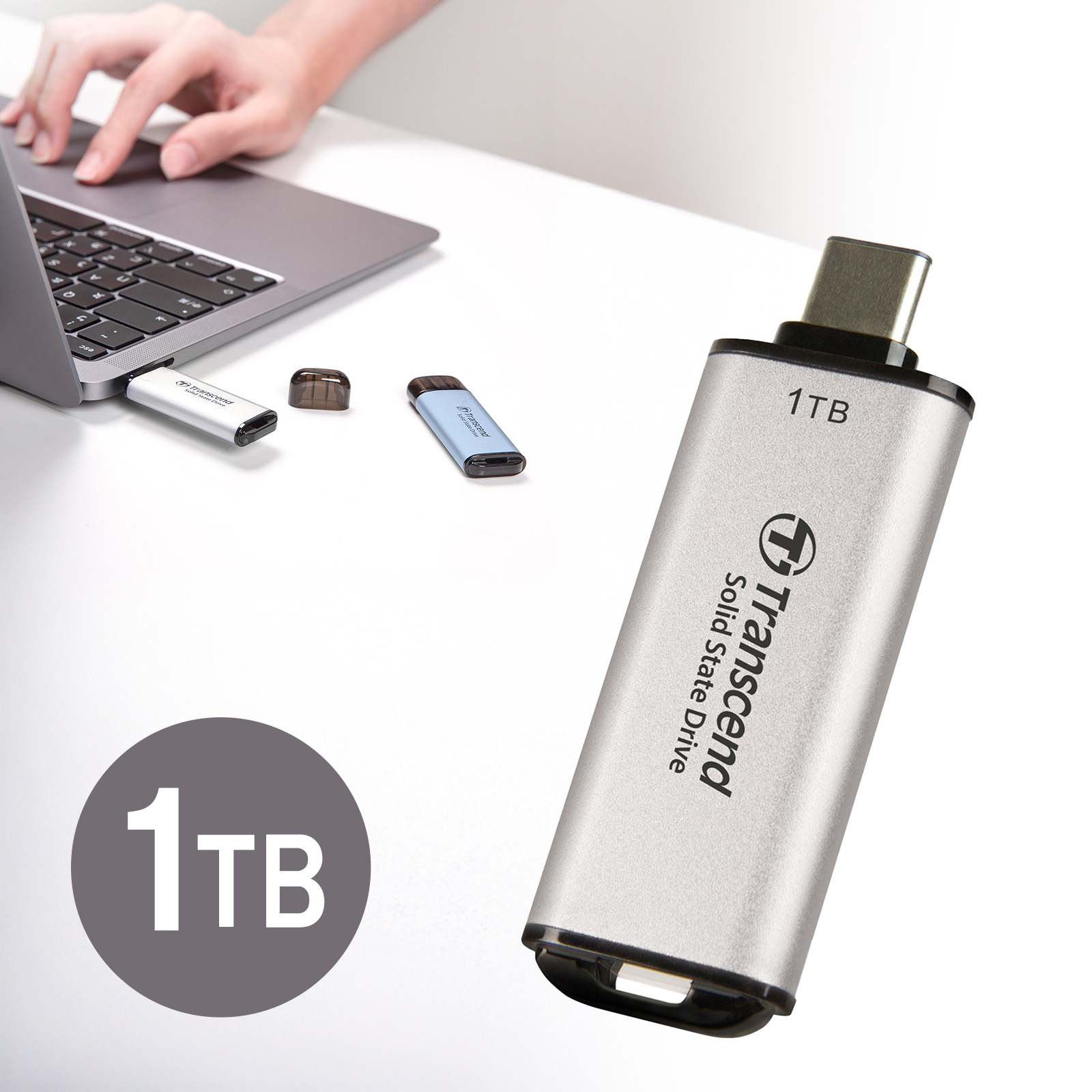 外付けSSD(1TB・容量・iPhone15・PC・スマホ・ゲーム・トランセンド