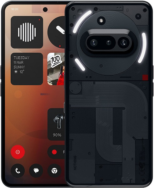 Etoren.com | (Unlocked) Nothing Phone (3a) 5G Dual Sim 256GB Black