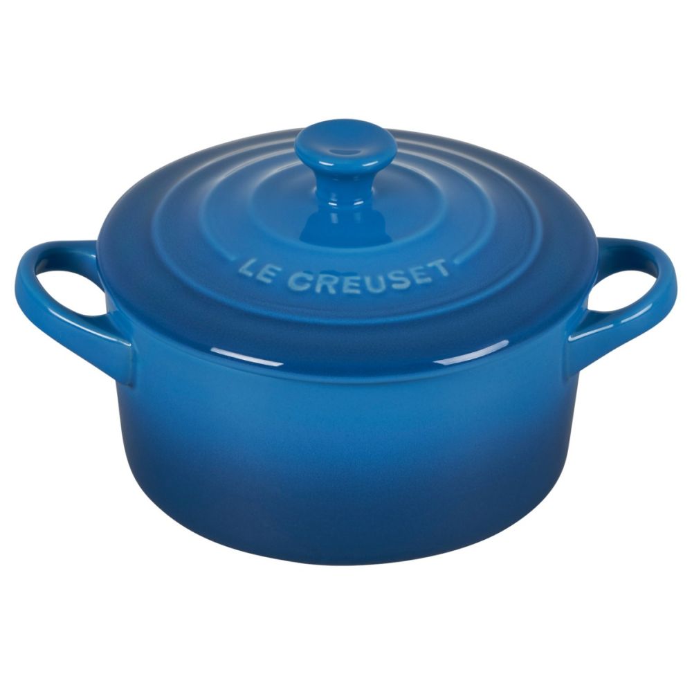 14oz Mini Round Cocotte (Marseille Blue) | Le Creuset | Everything