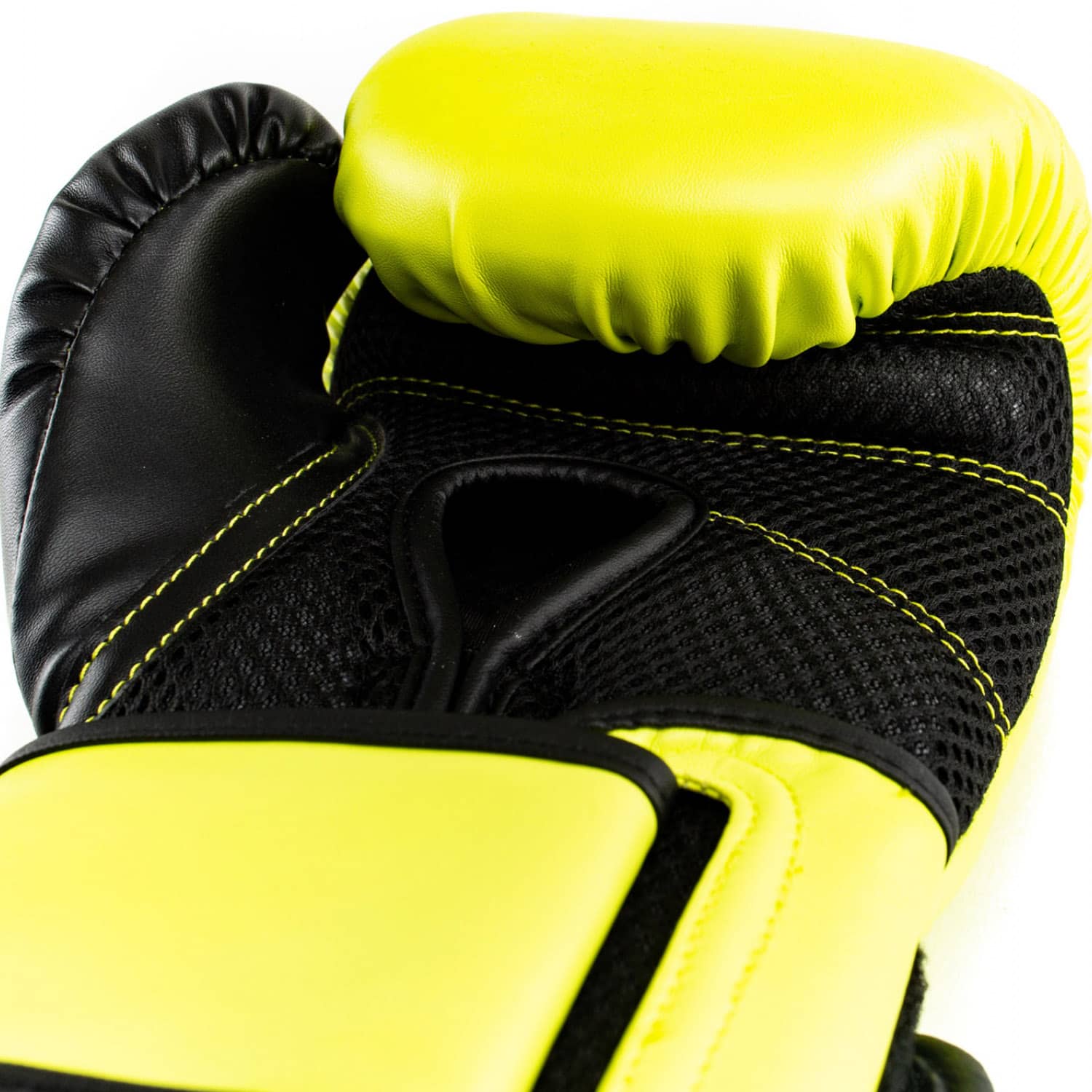 Everlast Powerlock 2 Training Gloves - Neon Yellow - 16Oz