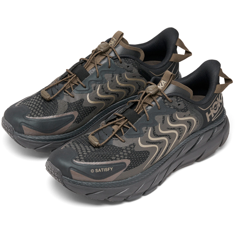 ホカからサティスファイとの初コラボモデル「HOKA×SATISFY Clifton LS