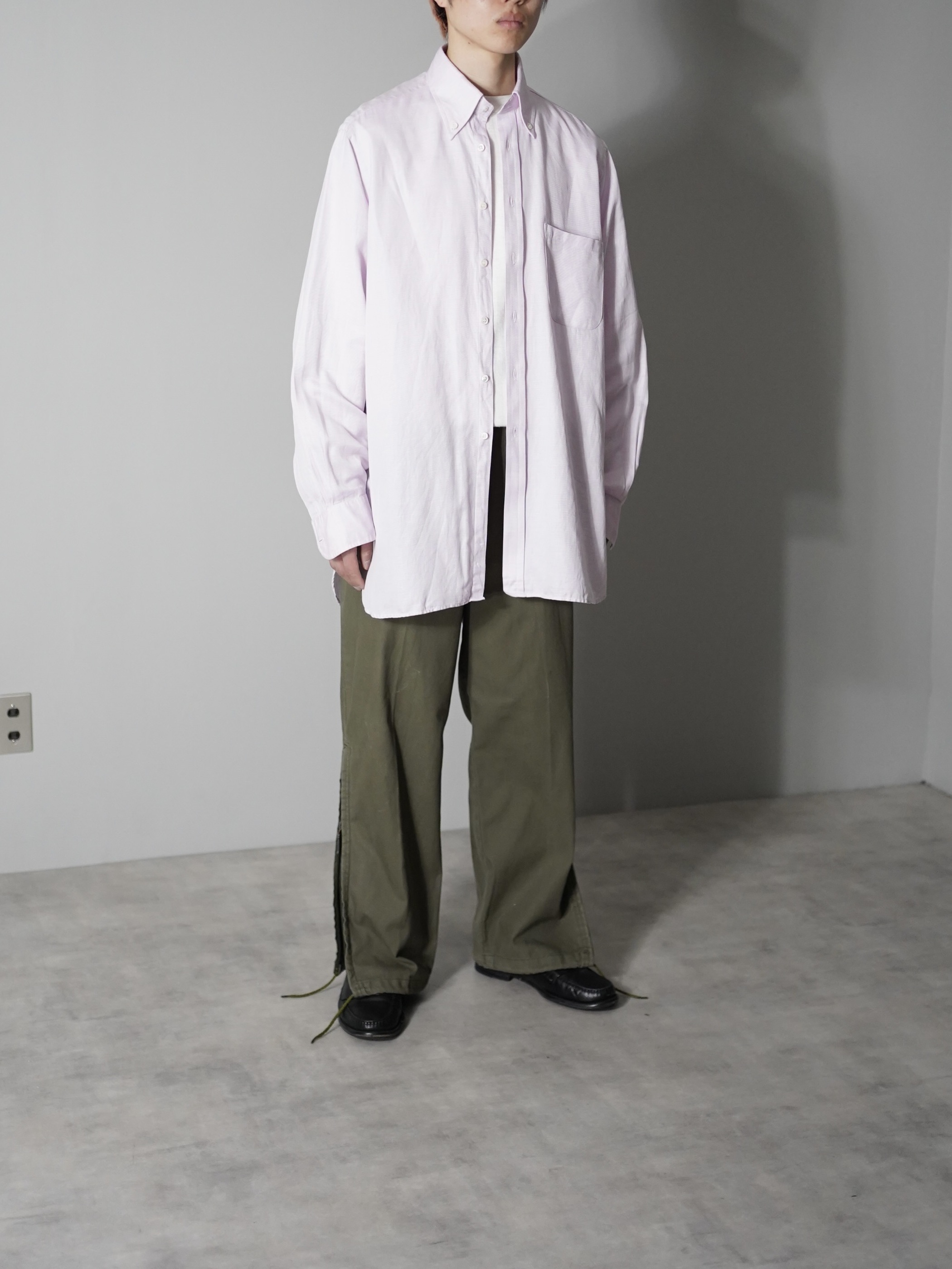 DoLuKE | Hilditch & Key Cotton Linen B.D. Dress shirts / Made