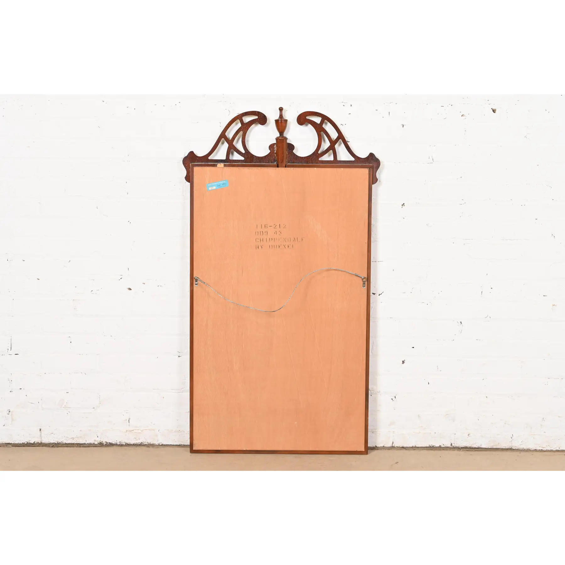 Drexel Heritage Georgian Carved Mahogany Wall Mirror | LIBERTY & 33RD