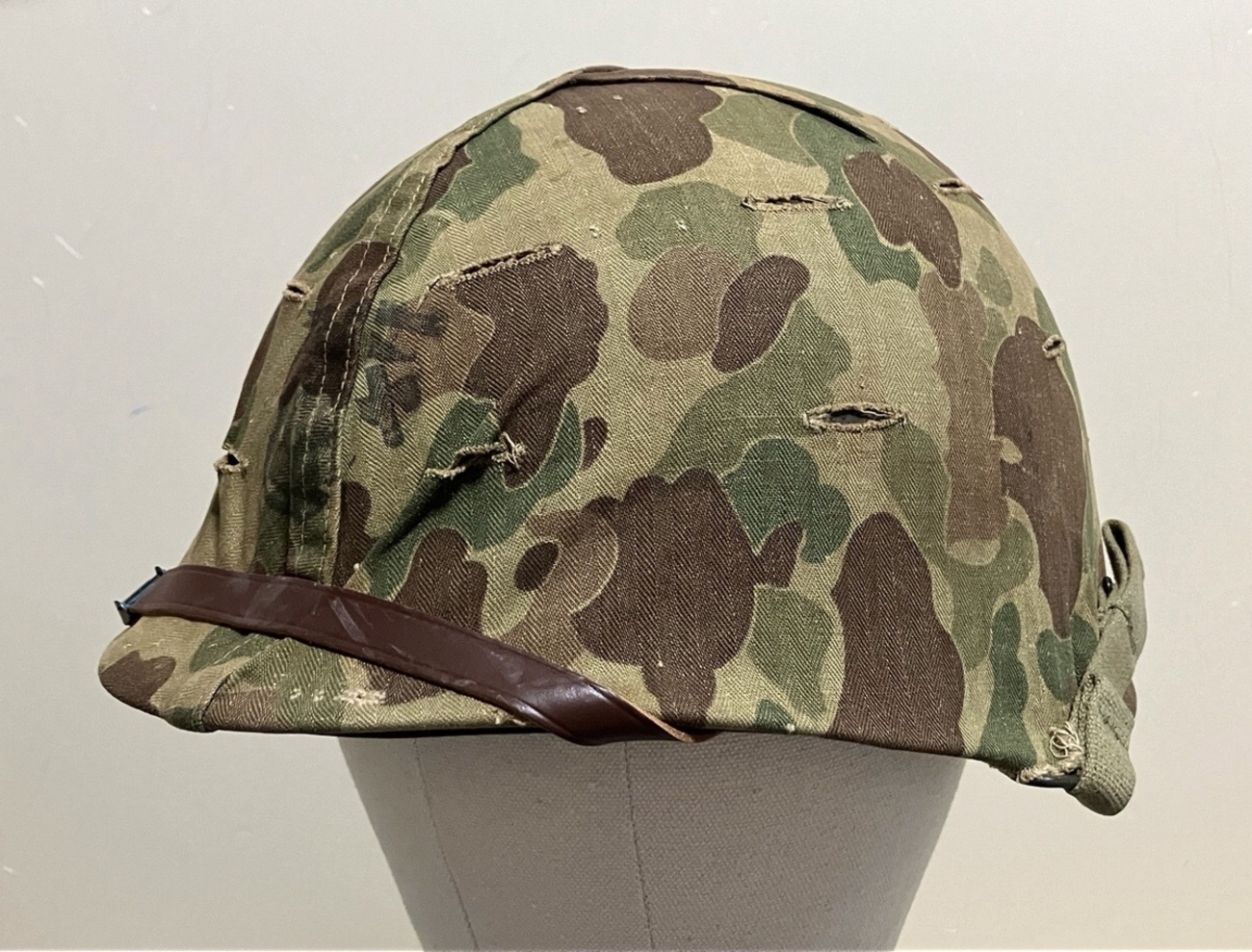 傑作ヘルメットです！【アメリカ軍装備品】M1ヘルメットセット（量産
