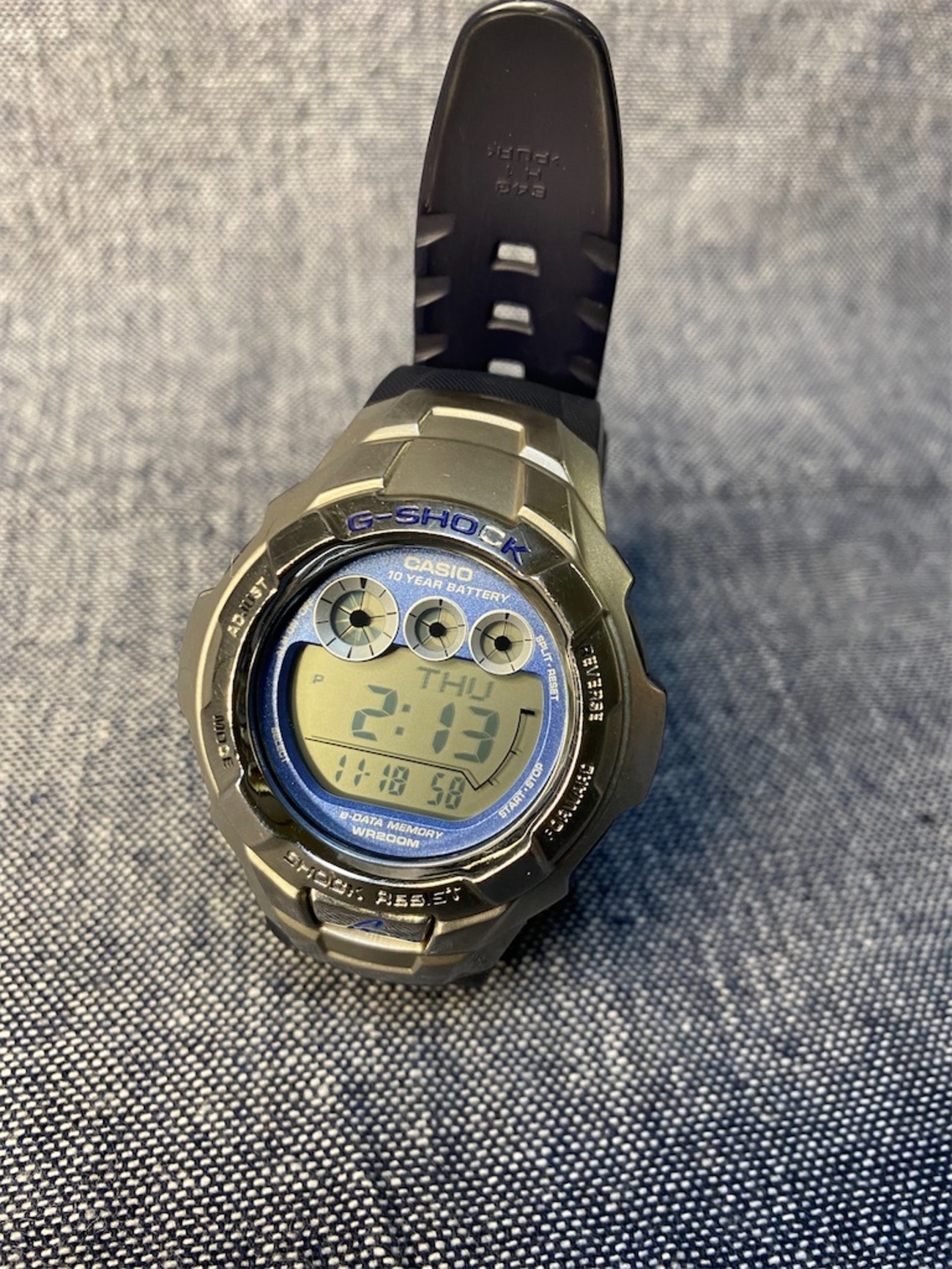 G-SHOCK G-7100の電池交換。 - カメラ屋元公式中の人 アオキのブログ