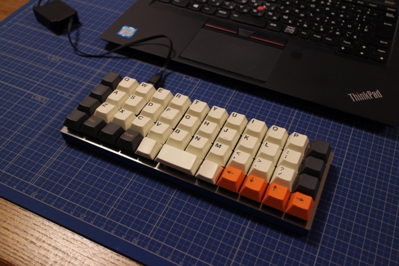 世界最小級のキーボード The Planck Keyboard を作ってみた - Okapies