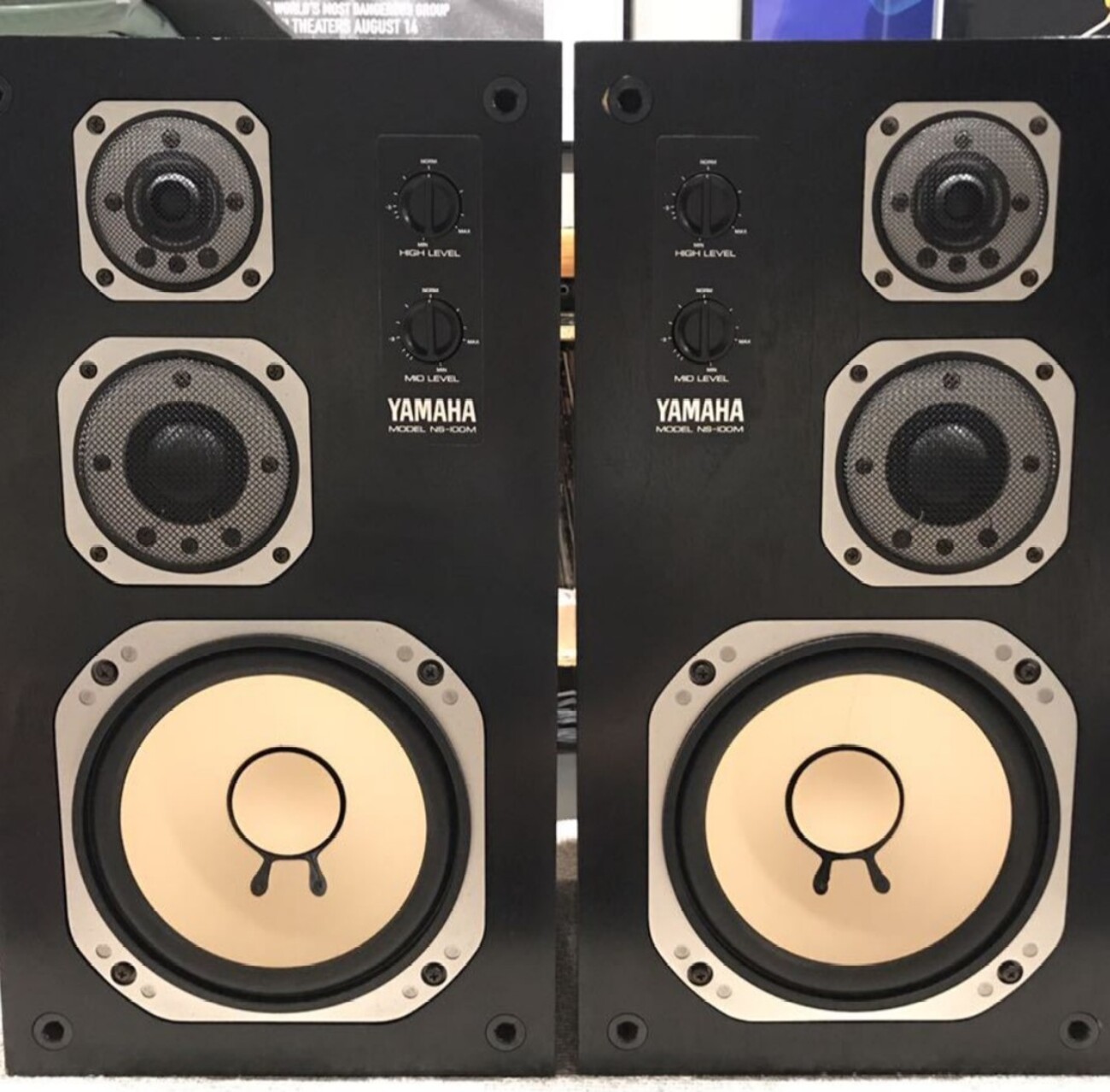 YAMAHA NS-100M テンモニ(NS-10M)の兄弟機 - 猫縞のオーディオブログ