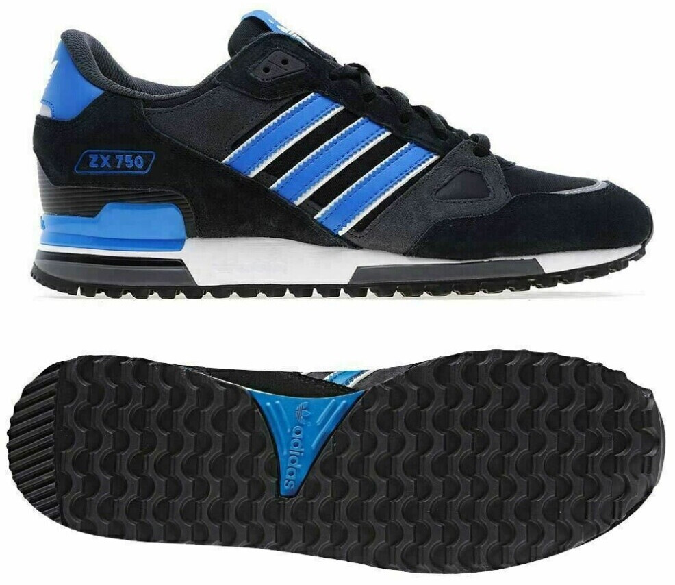Buy Adidas ZX 750 Bluebird/St Dark Slate/Running White from £59.98