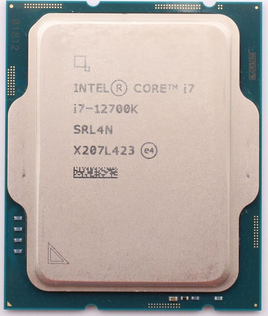 Buy Intel Core i7-12700K from £213.43 (Today) – Best Deals on