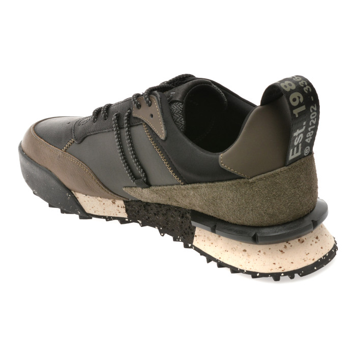 Pantofi sport REPLAY negri, MS1P64L, din material textil si piele