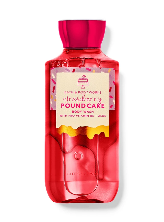 Bath&Body Works Strawberry Pound Cake Body Wash at Foxvalley Mall