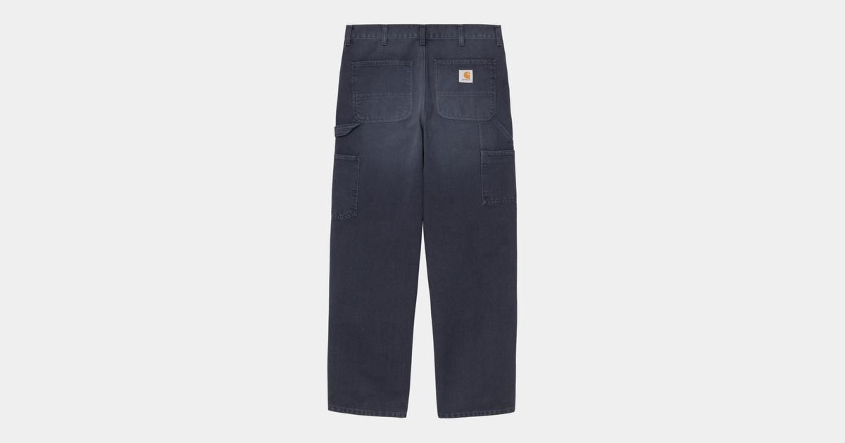 Carhartt WIP Double Knee Pant, Dark Navy | Official Online Store