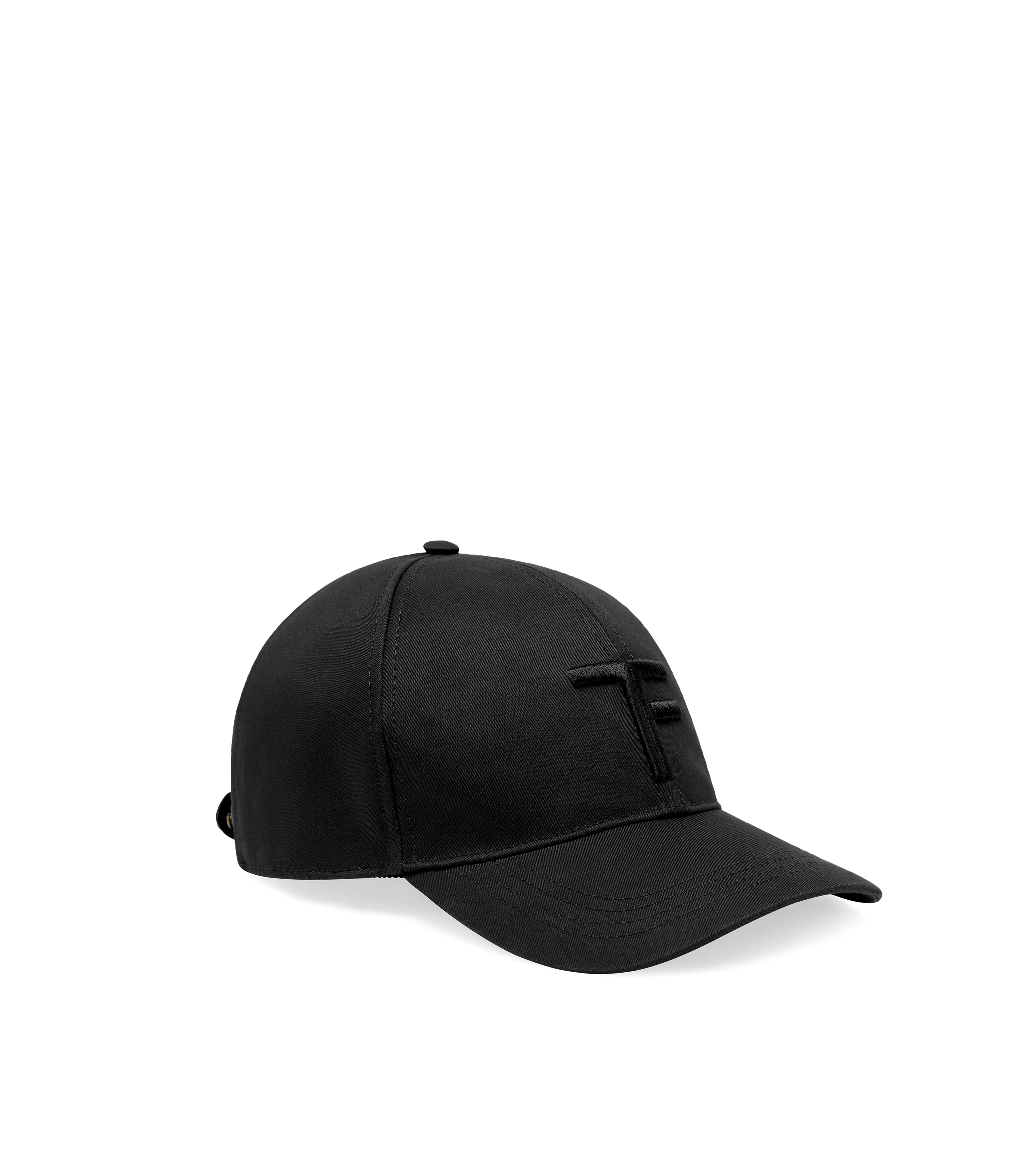 CANVAS AND SMOOTH LEATHER CAP | TOM FORD Fashion