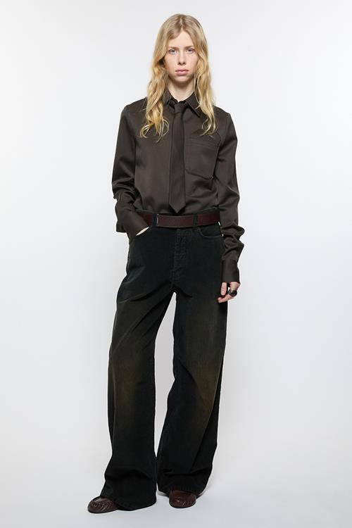 Acne Studios corduroy trousers black