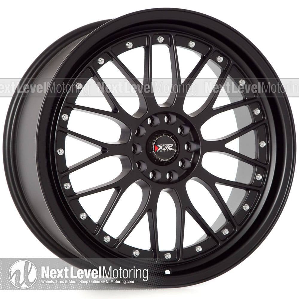 XXR Wheels: 521 20x8.5 5x114.3|5x120 Flat Black Rims et32
