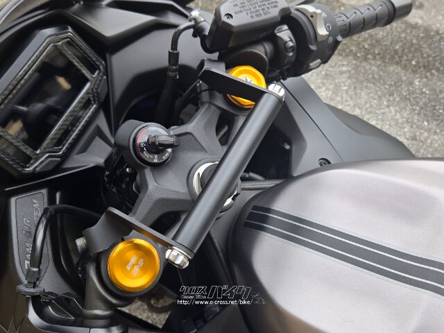 カワサキ ZX4R・2024(R6)初度登録(届出)年・ダークガンメタリック