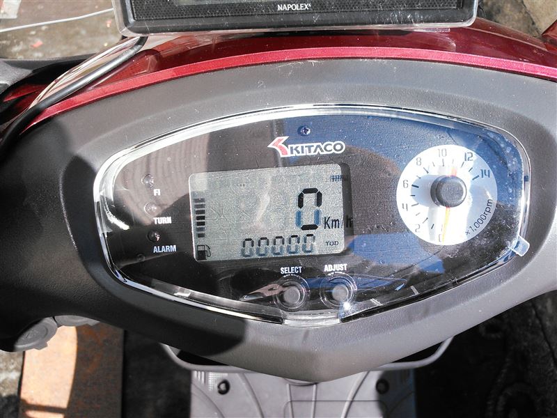 KITACO デジタルスピードメーターに交換（スズキ アドレスV125G）by