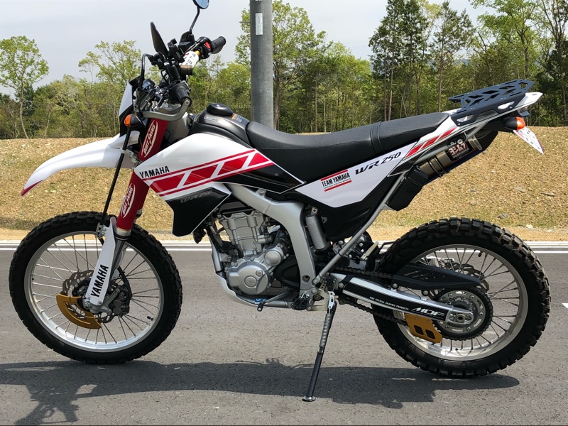 WR250X シート 3D7 ヤマハ 純正 中古 バイク 部品 2010年式外し DG15J