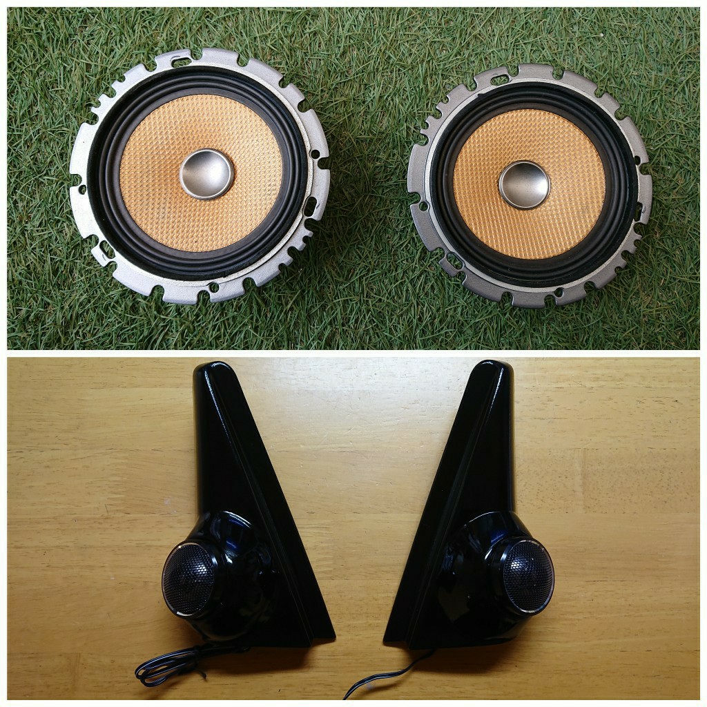 フロントスピーカーの取り付け（スズキ スペーシアカスタム