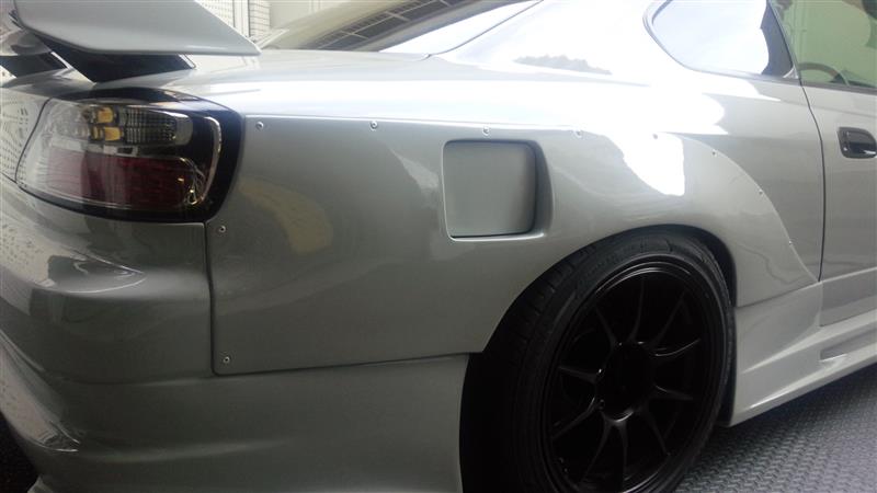 GARAGEMAK リアブリスターフェンダー のパーツレビュー | シルビア