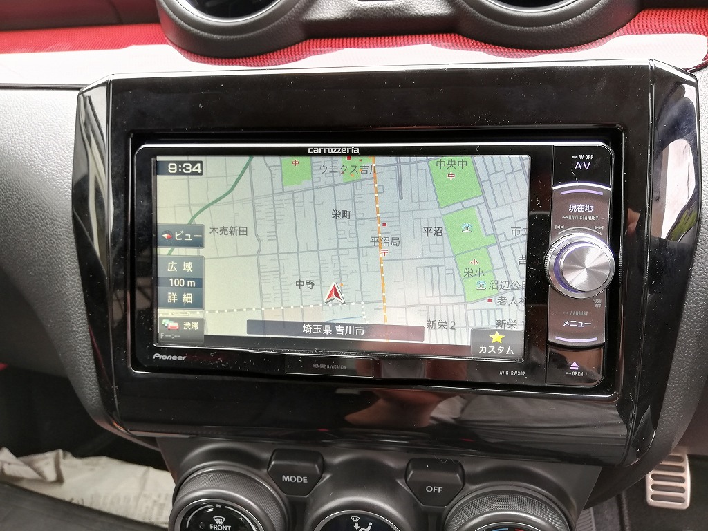 PIONEER / carrozzeria AVIC-RW302 のパーツレビュー | スイフト
